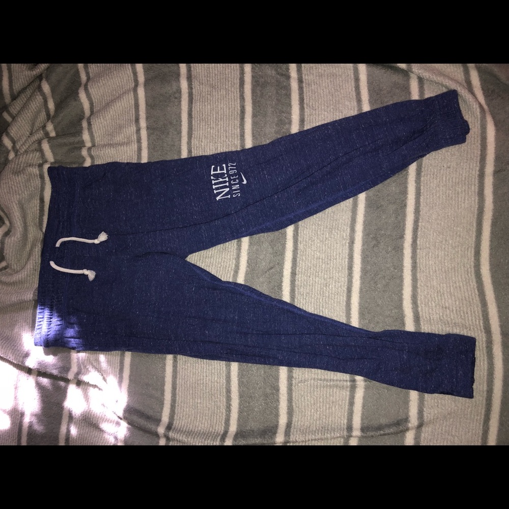 Purple Nike Sweatpants